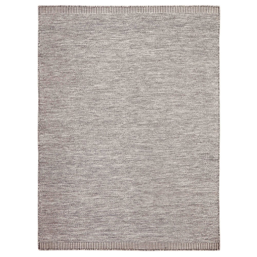 New Comfort Modern Kilims J-96-02 Wool Rug in Grey